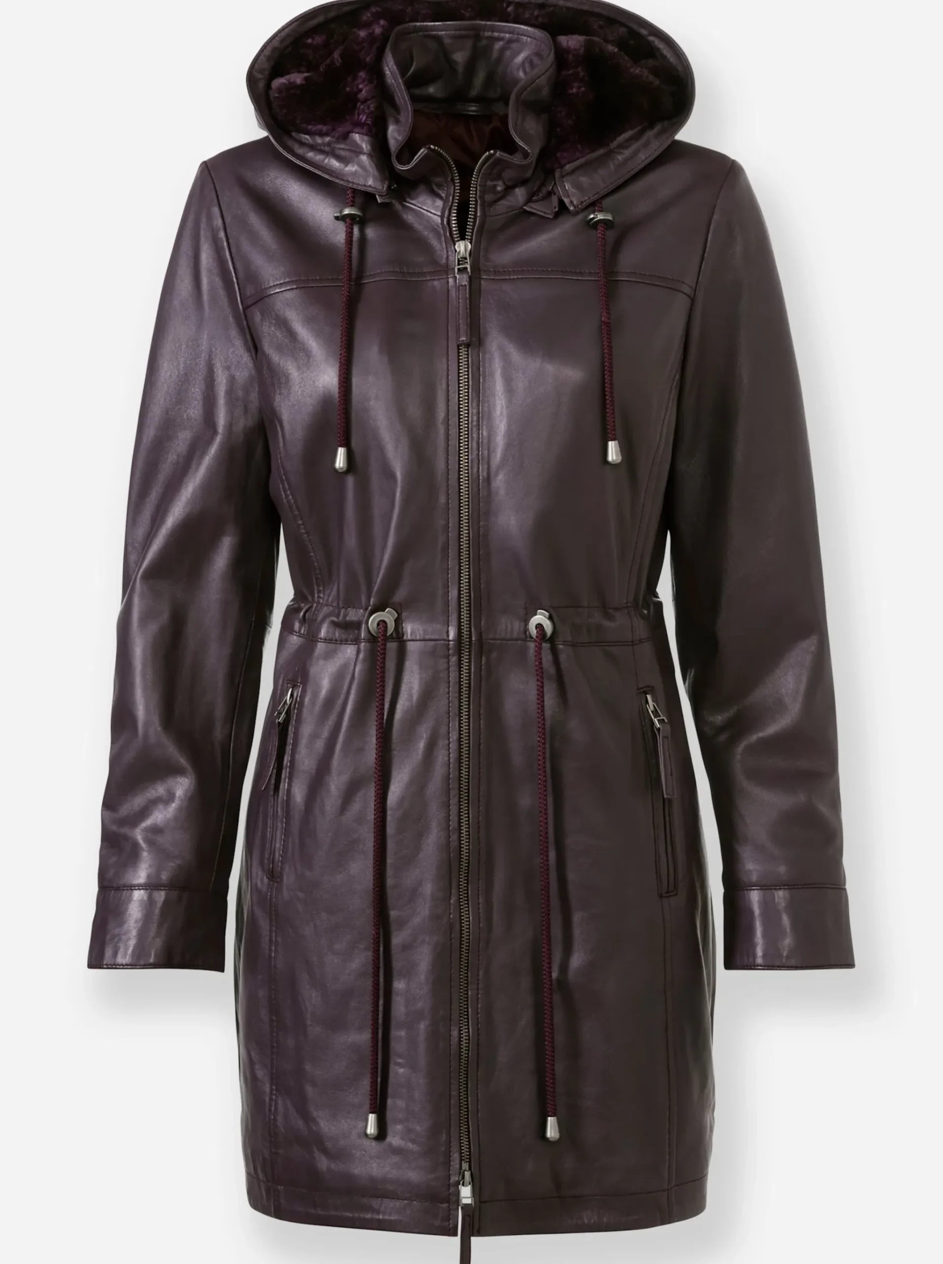 Lederjacke aus Lammnappa