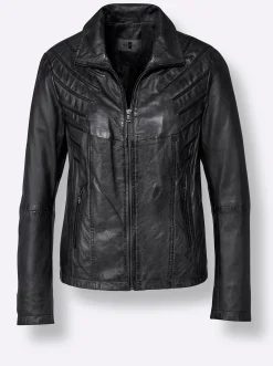 Lederjacke aus Lammnappa