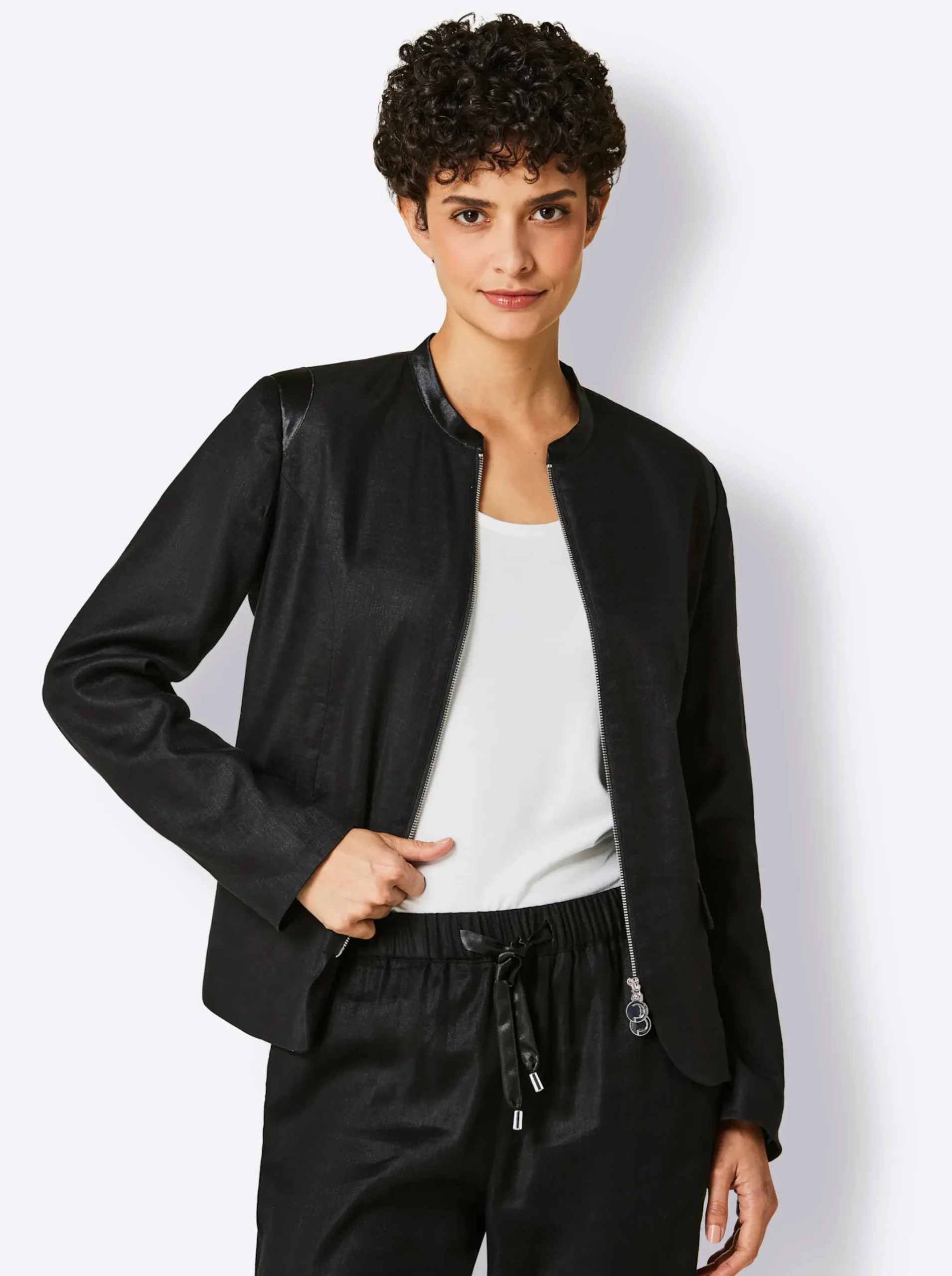 Leinenblazer