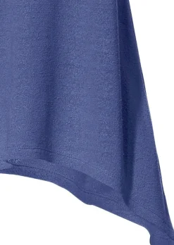 Longshirt aus Bourette-Seide