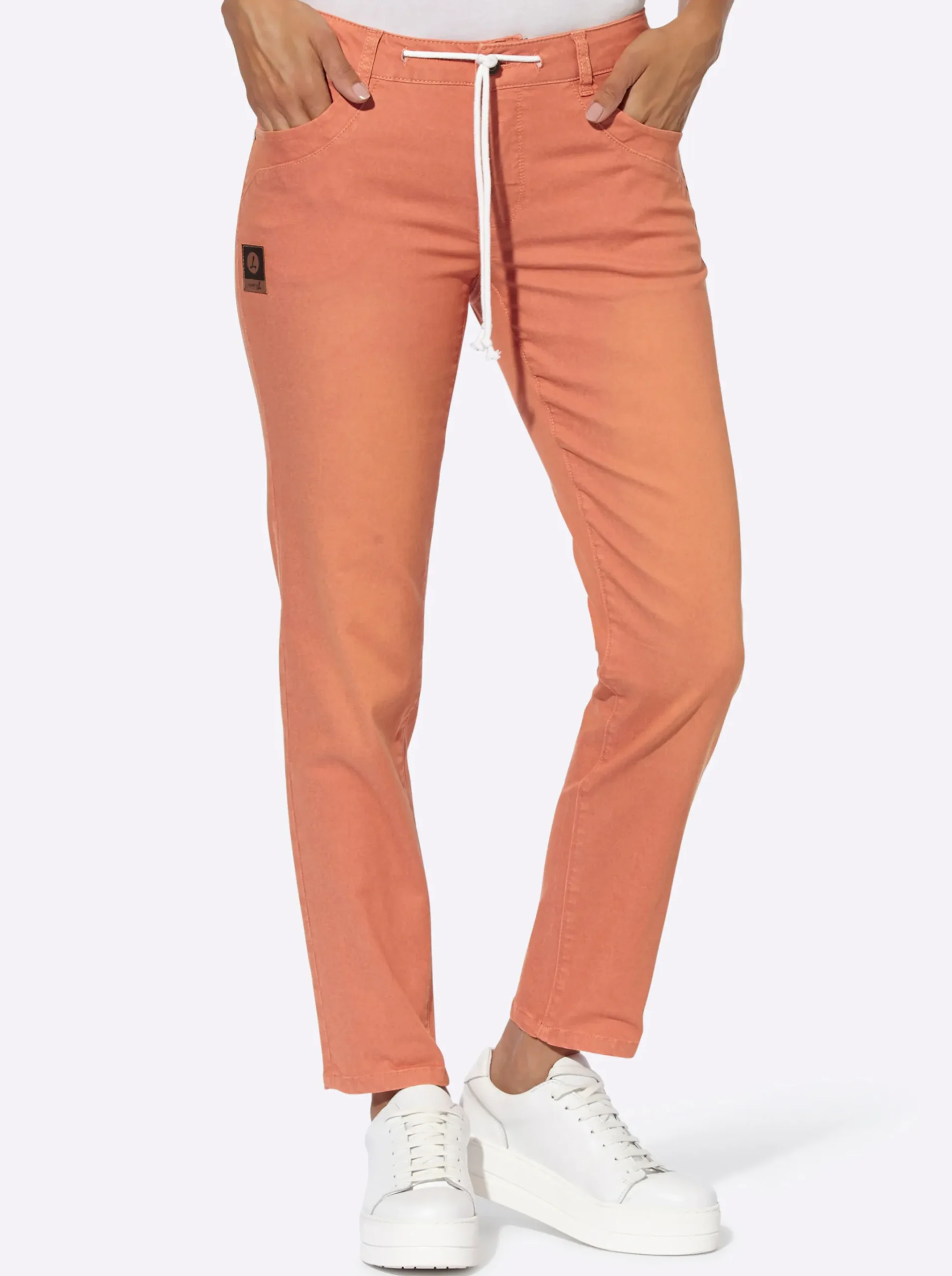 5-Pocket-Jeans in knöchellanger Schnittform