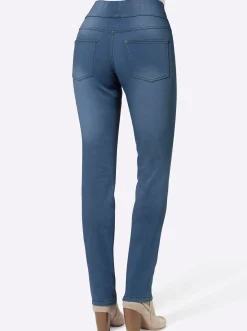 5-Pocket-Jeans in Schlupfform