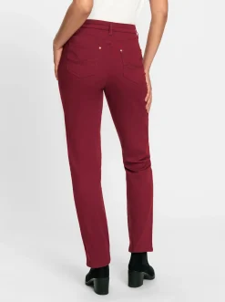 5-Pocket-Jeans mit bestickten Gesäßtaschen