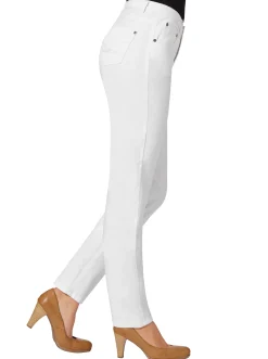 5-Pocket-Jeans mit bestickten Gesäßtaschen