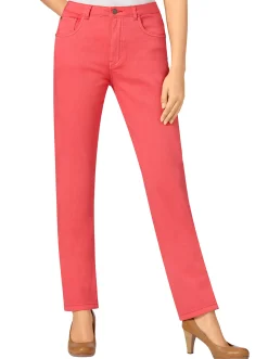 5-Pocket-Jeans mit bestickten Gesäßtaschen