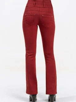 5-Pocket-Jeans mit dezent ausgestelltem Bein