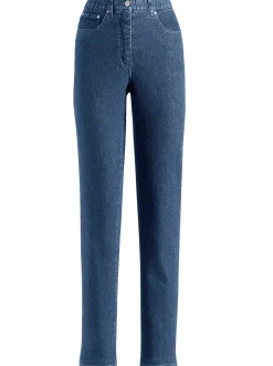 5-Pocket-Jeans mit innenliegendem Dehnbund