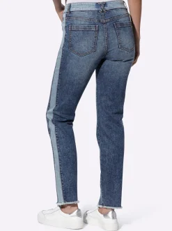5-Pocket-Jeans mit Kontraststreifen