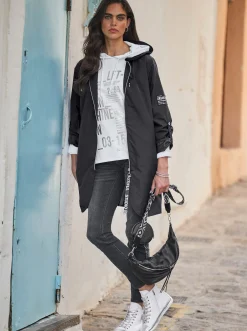 5-Pocket-Jeans mit Nieten-Verzierung seitlich