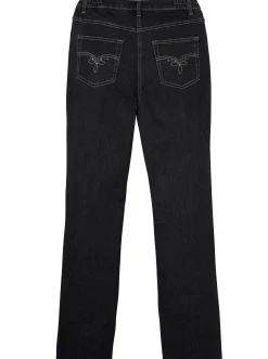 5-Pocket-Jeans mit Stickerei-Motiv