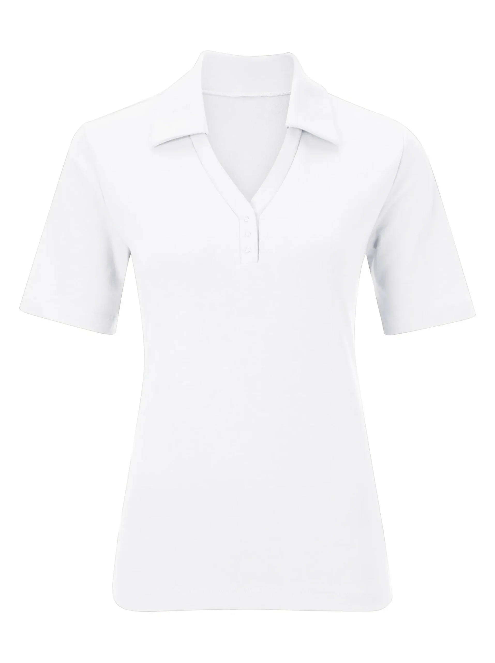 Poloshirt mit Druckknopf-Leiste