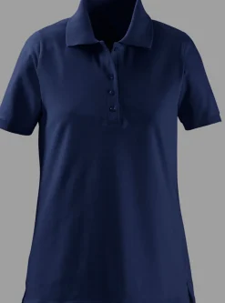 Poloshirt mit Seitenschlitzen