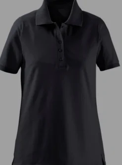 Poloshirt mit Seitenschlitzen