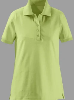 Poloshirt mit Seitenschlitzen