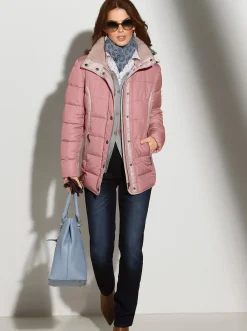 Röhrenjeans mit Zipper an Gesäßtaschen