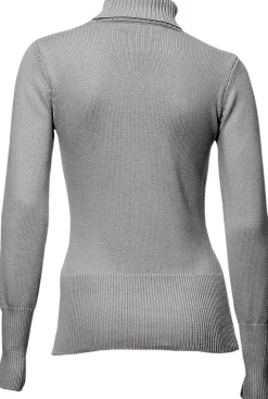 Rollkragenpullover mit Kaschmir-Anteil