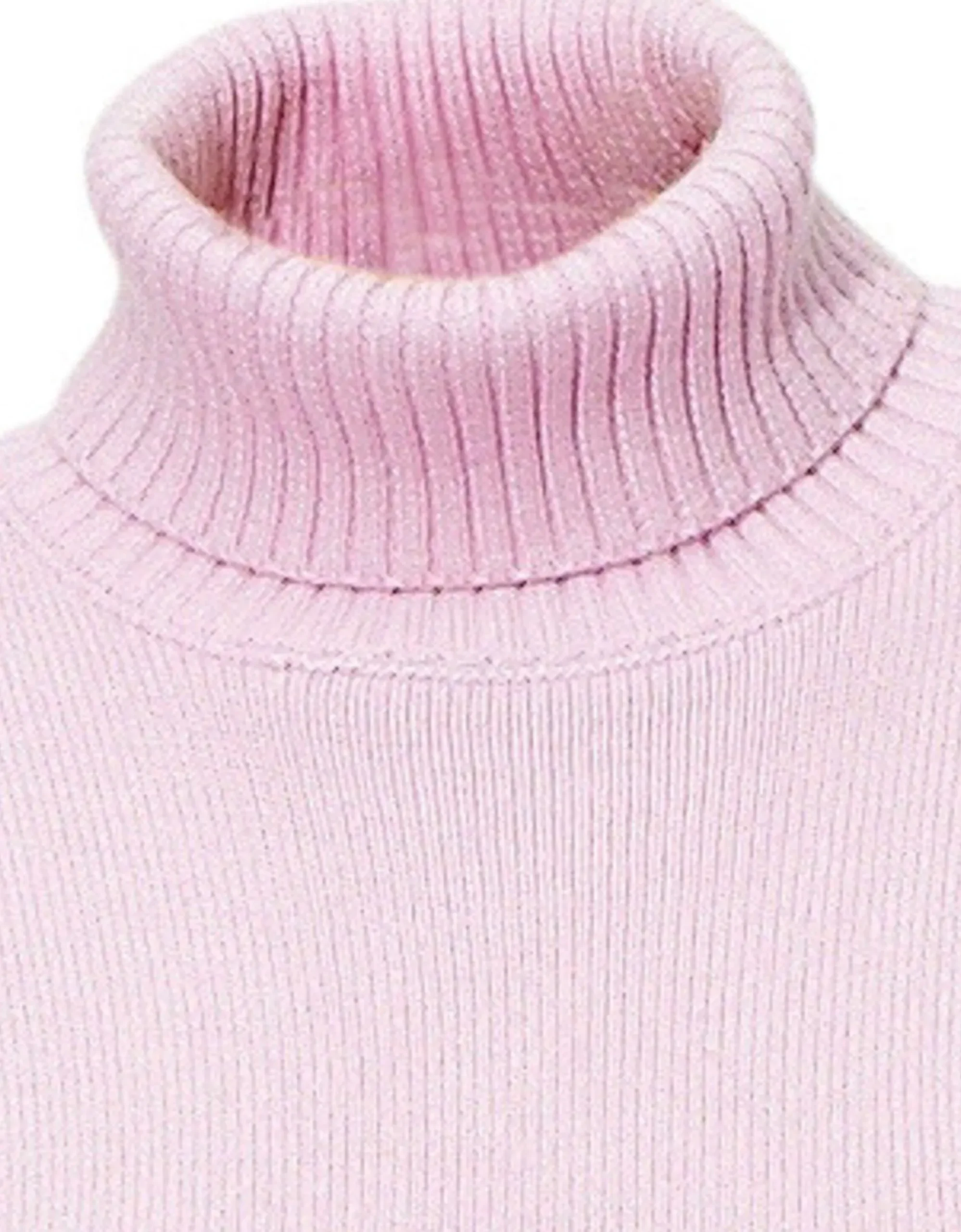 Rollkragenpullover mit Kaschmir-Anteil