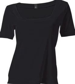 Shirt aus Rippenware