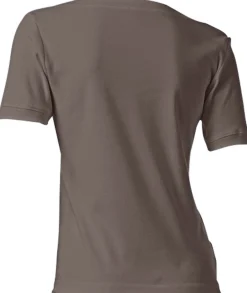 Shirt aus Rippenware