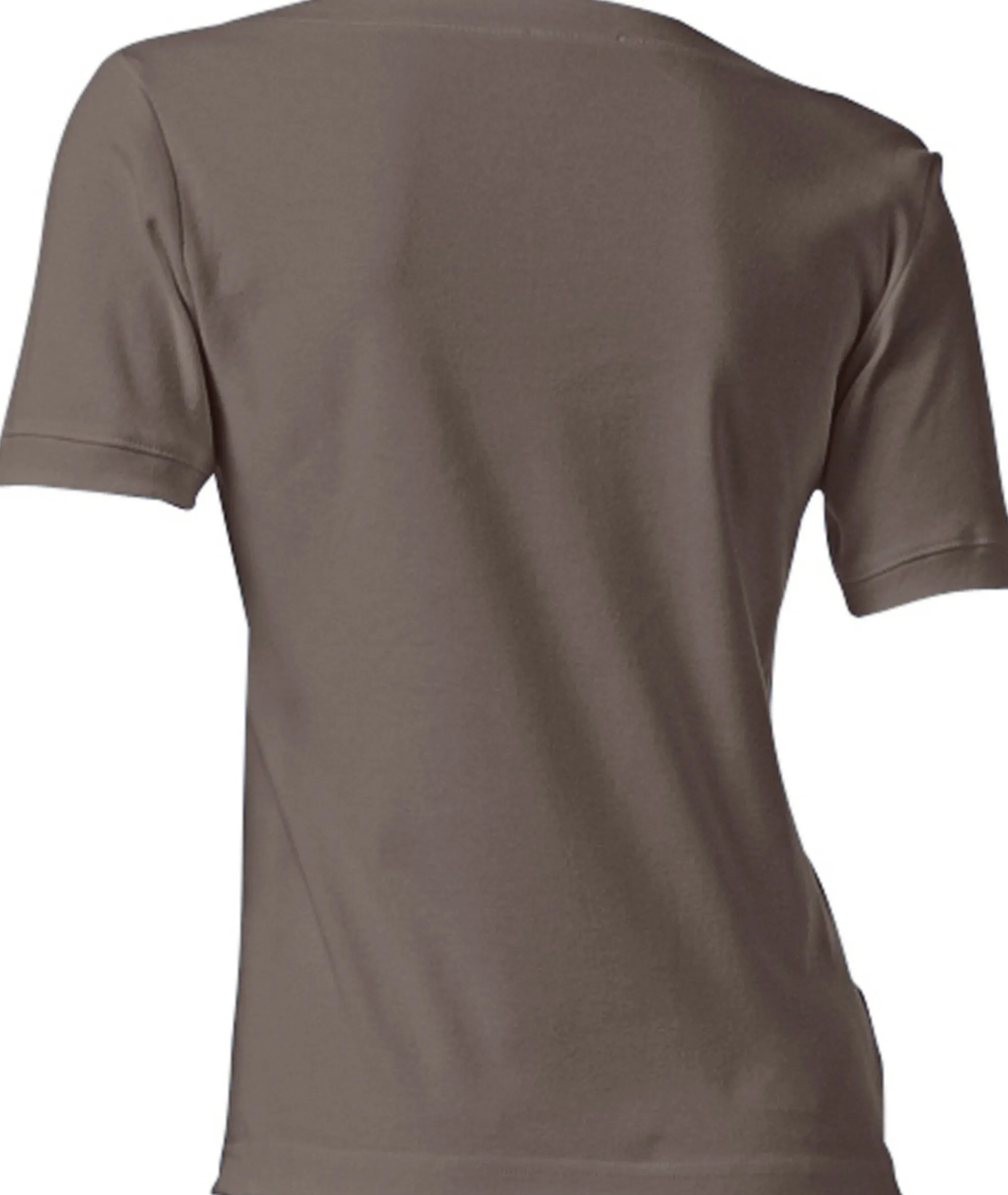Shirt aus Rippenware
