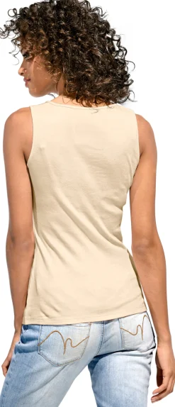 Shirttop mit Karree-Ausschnitt
