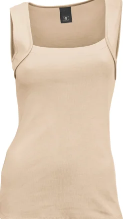 Shirttop mit Karree-Ausschnitt