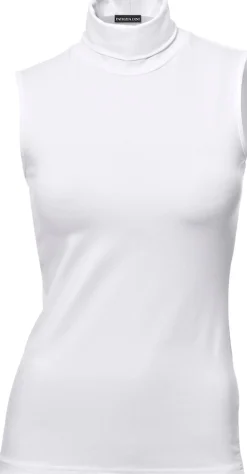Shirttop mit Rollkragen