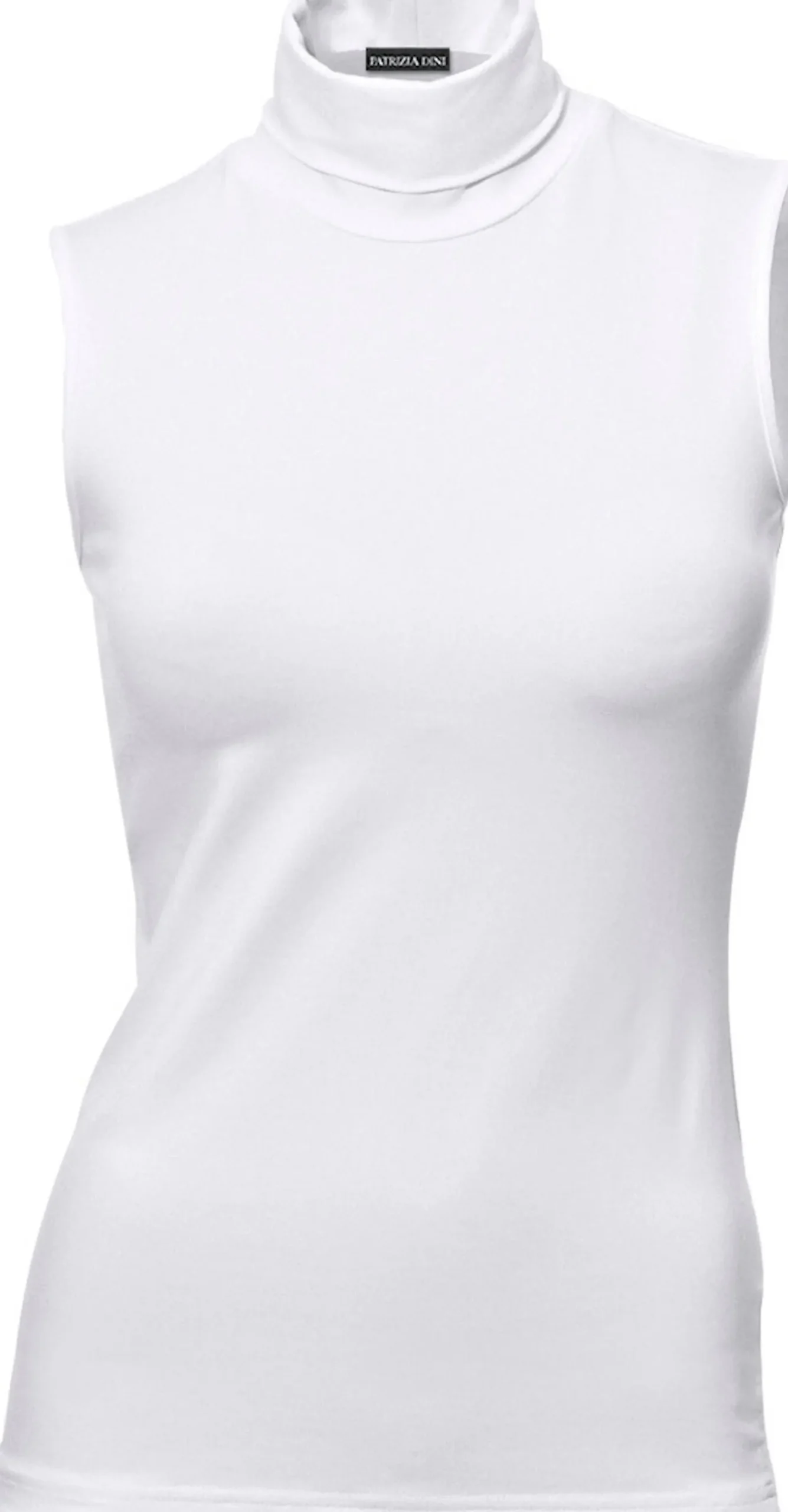 Shirttop mit Rollkragen