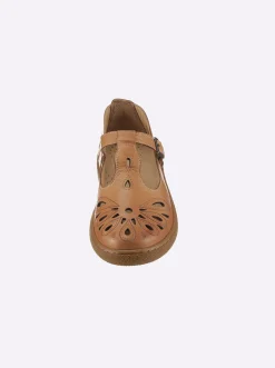 Slipper komplett aus Leder