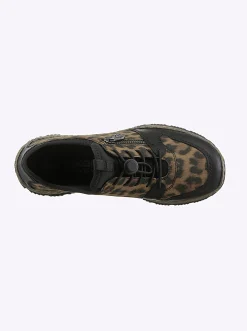 Slipper mit Leo-Muster