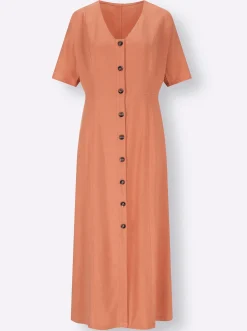 Sommerkleid Knöpfe in Horn-Optik