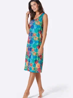 Sommerkleid mit breiten Trägern