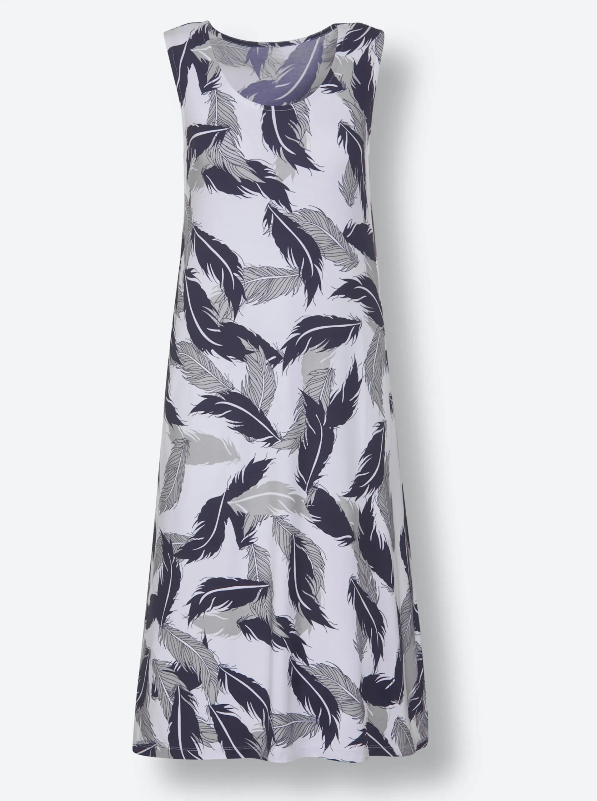 Sommerkleid mit Rundhals-Ausschnitt