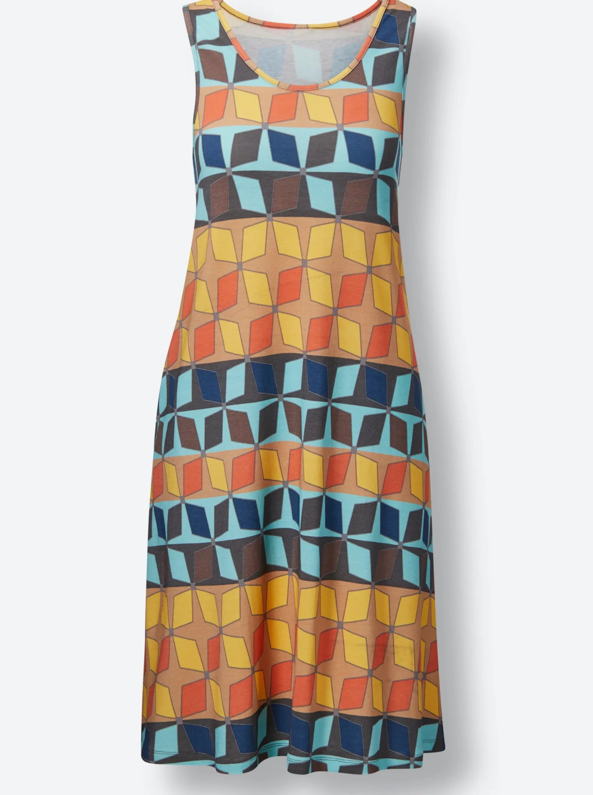 Sommerkleid mit seitlichen Taschen