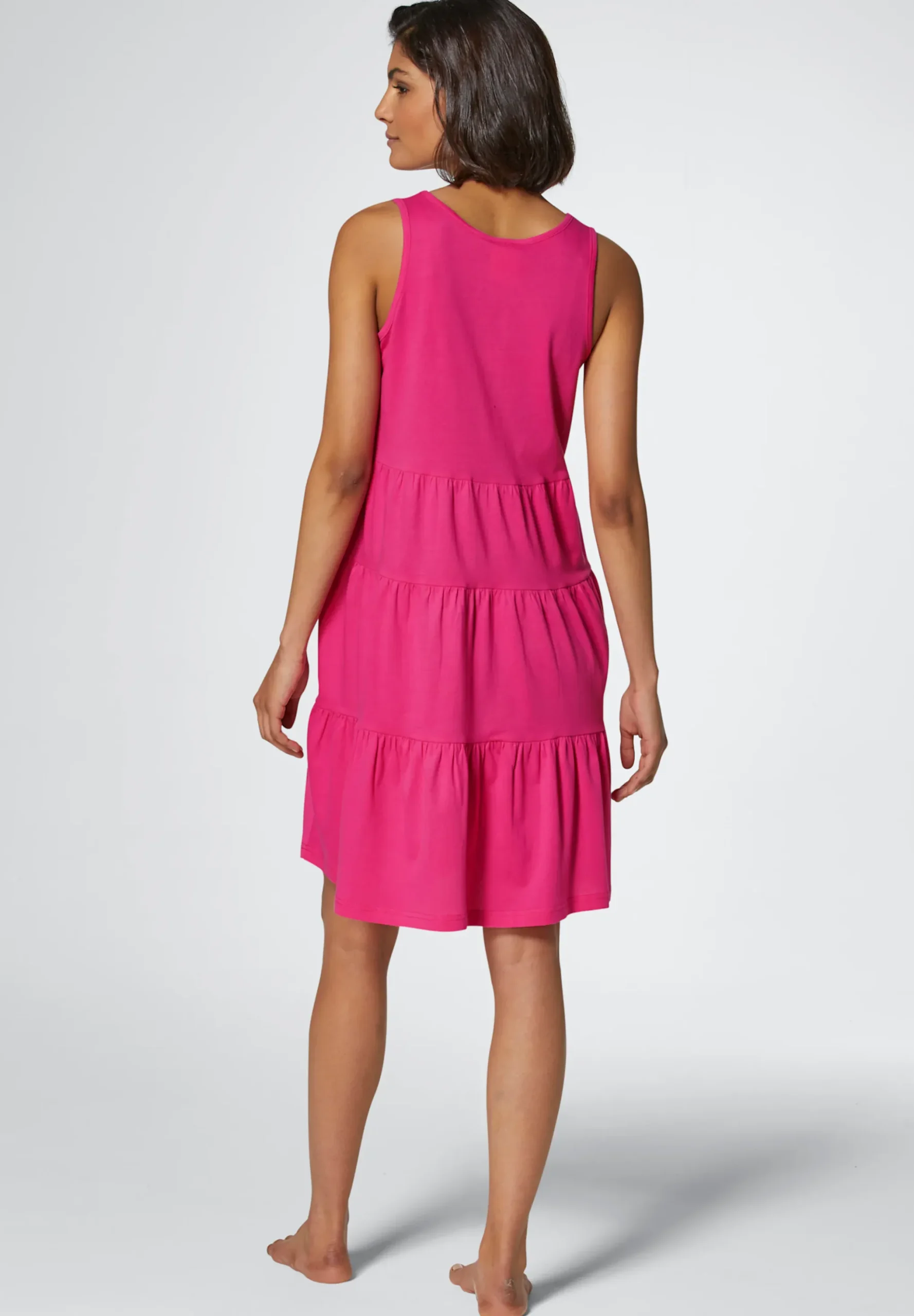 Sommerkleid mit Stufenrock