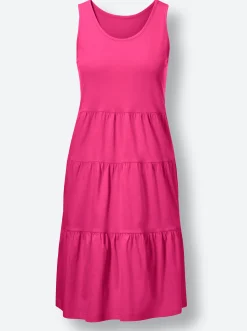 Sommerkleid mit Stufenrock
