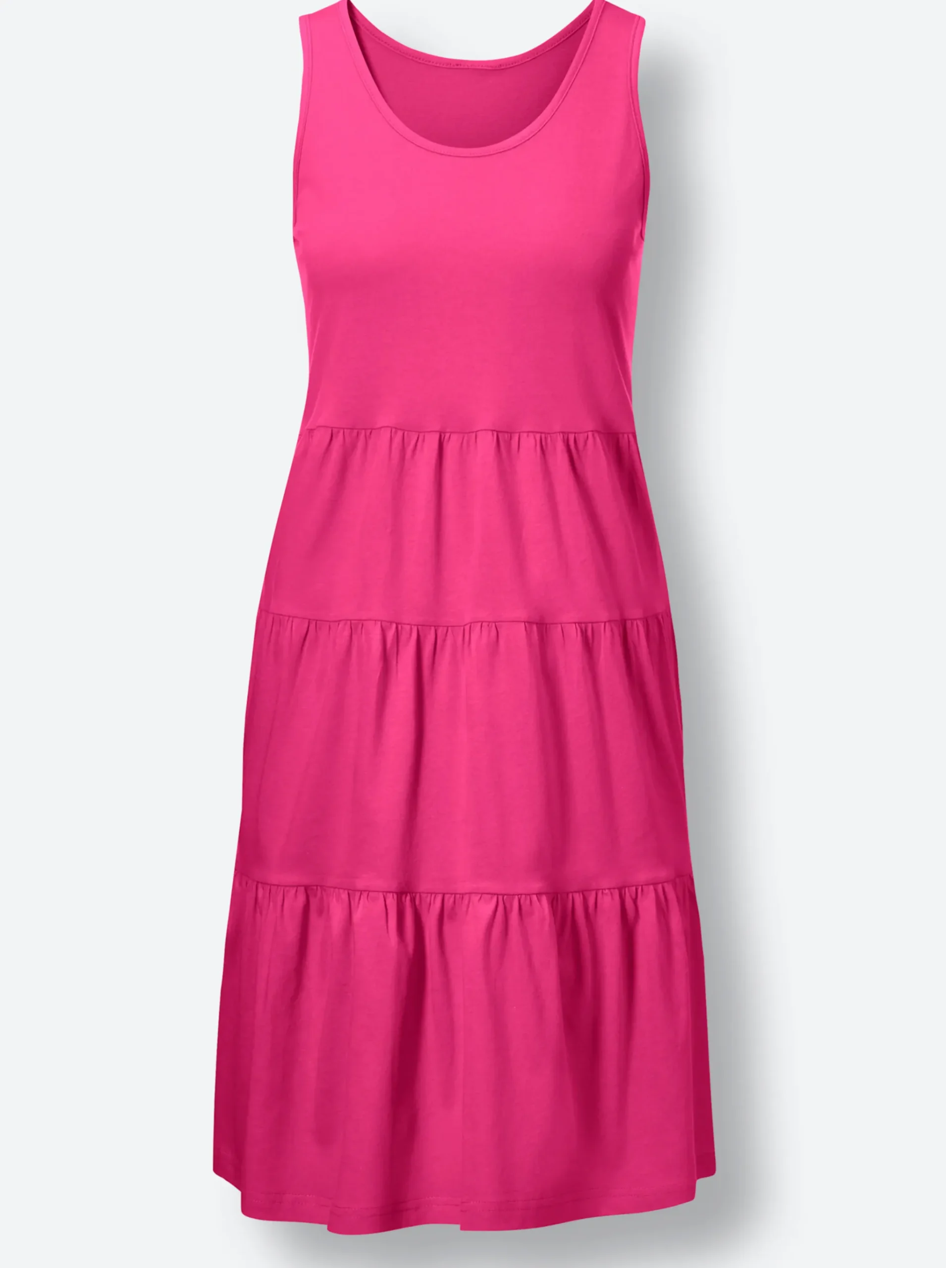 Sommerkleid mit Stufenrock