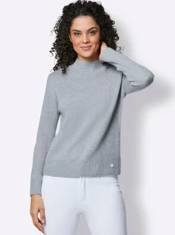 Stehkragenpullover