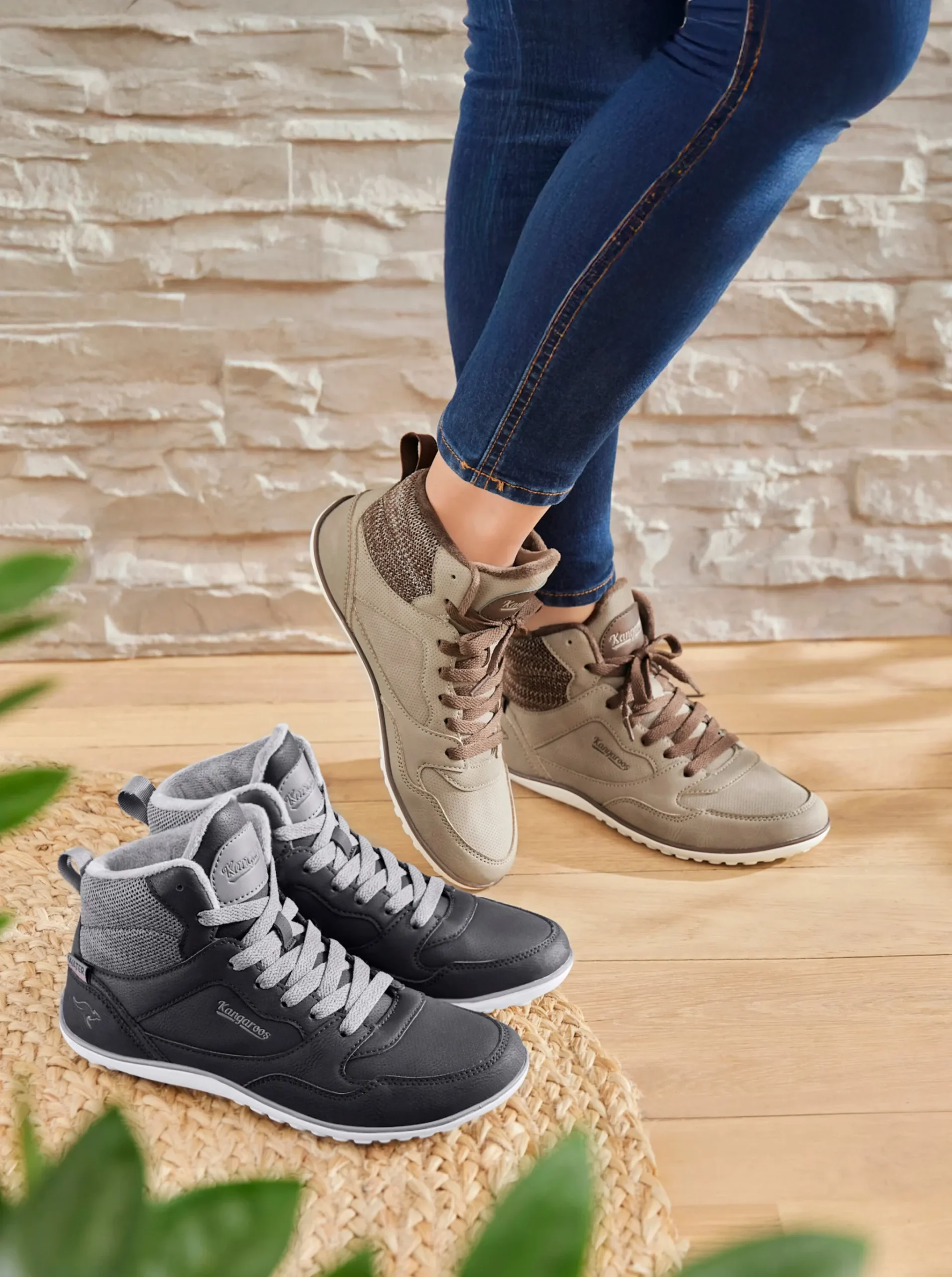 Stiefelette mit Barfußgefühl