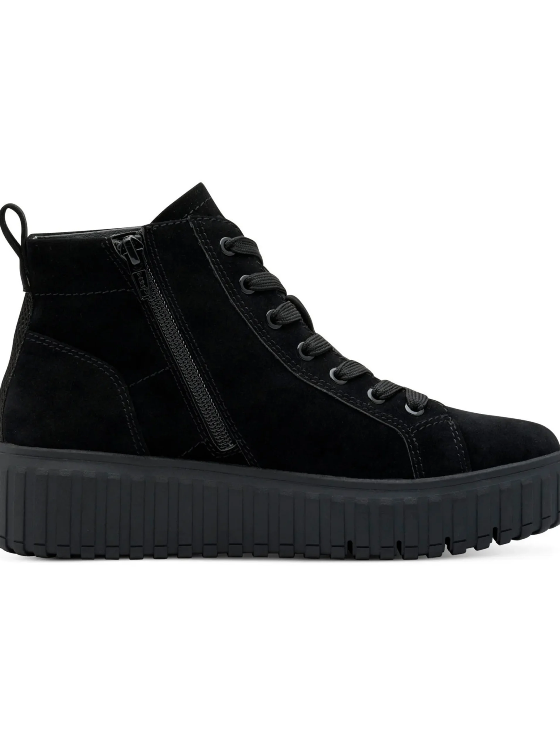 Stiefelette mit Plateausohle