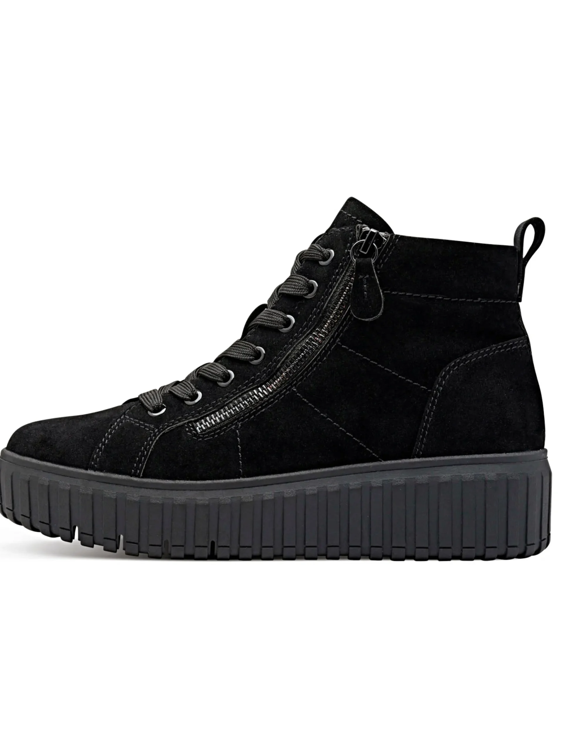 Stiefelette mit Plateausohle