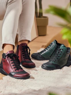 Stiefelette mit Reißverschluss
