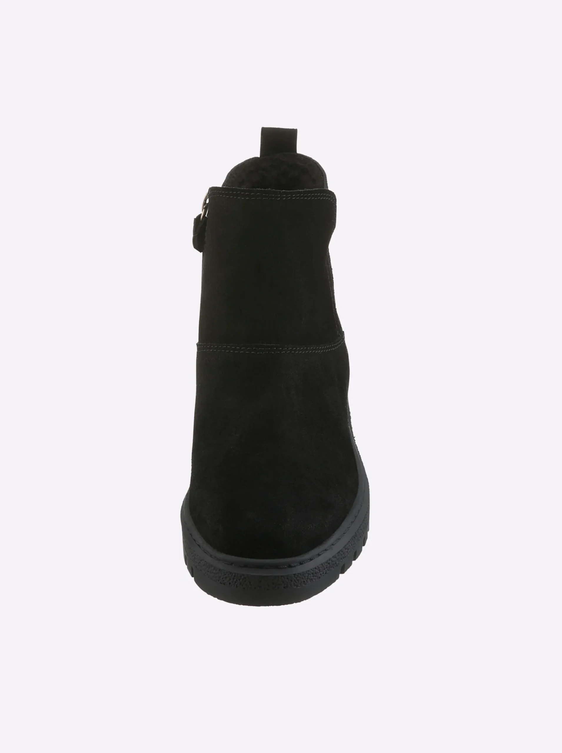 Stiefelette mit seitlichem Reißverschluss