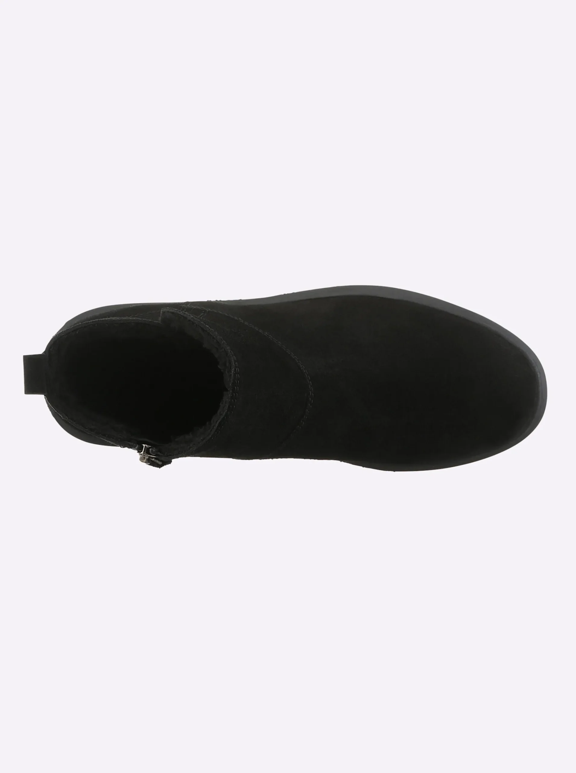 Stiefelette mit seitlichem Reißverschluss