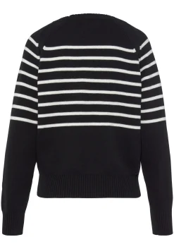 Streifenpullover