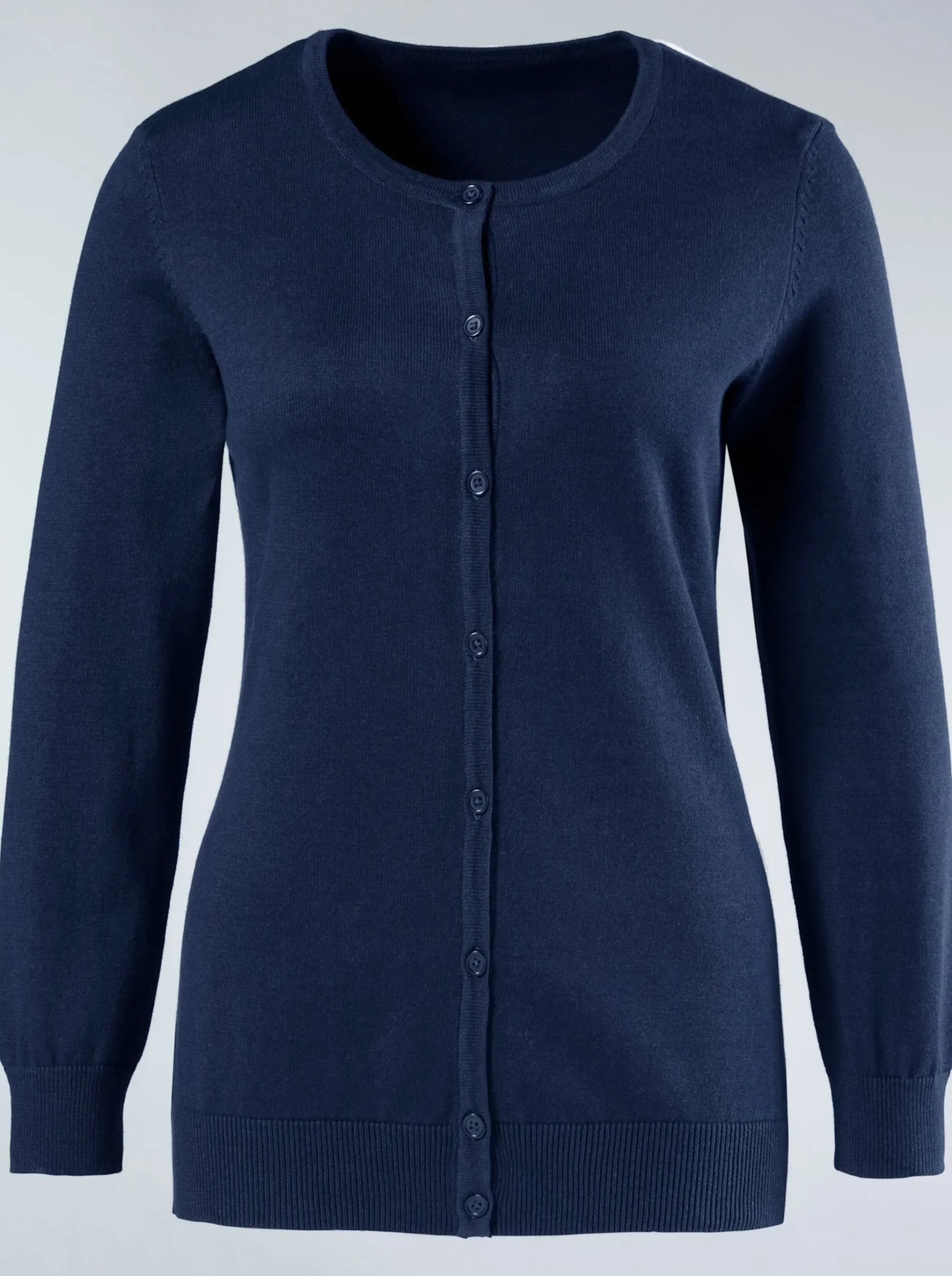 Strickjacke aus reiner Baumwolle