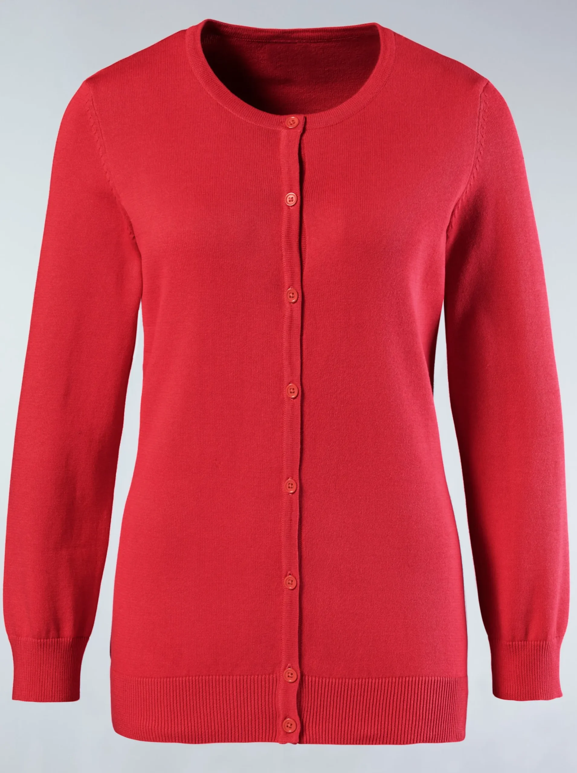 Strickjacke aus reiner Baumwolle