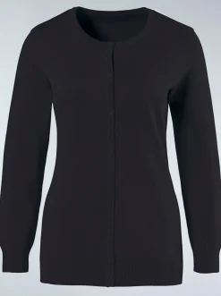 Strickjacke aus reiner Baumwolle