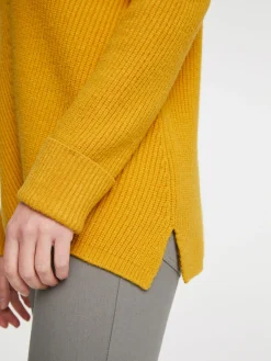Strickpullover mit V-Ausschnitt