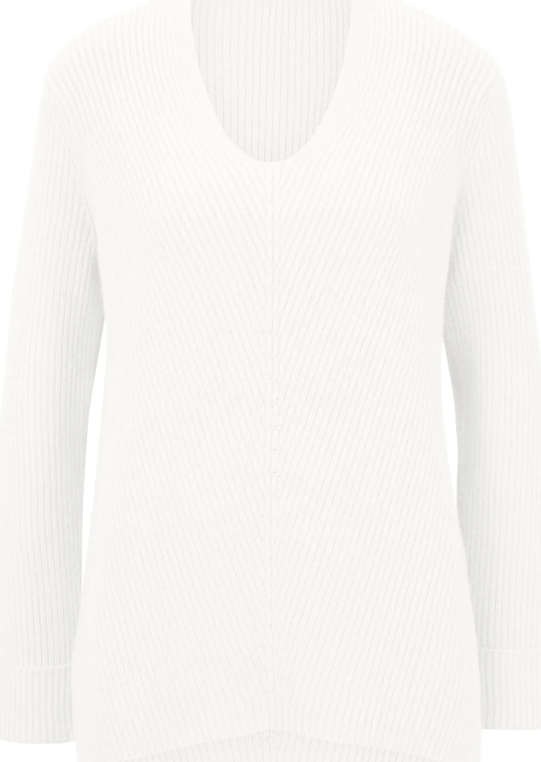 Strickpullover mit V-Ausschnitt